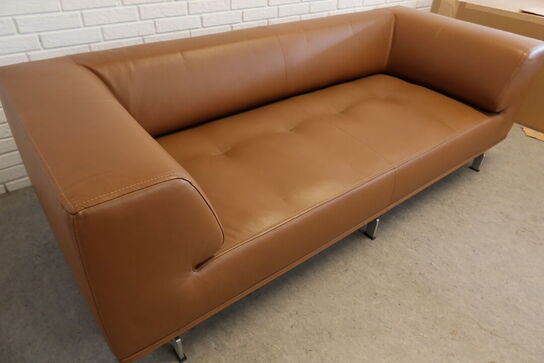 Delphi Sofa 205x85cm Læder Max91, Nutshell