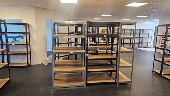 Stort parti reoler 45 fag