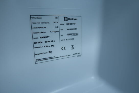 Køleskab ELECTROLUX LXB1SE11W0