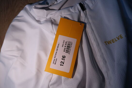 Cykeltrøje TWELVE SIXTEEN Jersey S/S Elite 220 White Women Str: 6-XXL