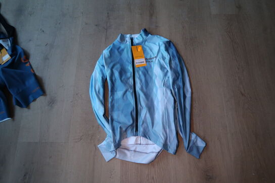 Cykeltrøje TWELVE SIXTEEN Sky Long Jersey Blue Multi Women Str: XL