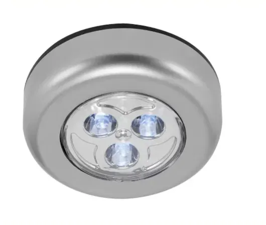 10 stk. briloner batteri lampe push 3 pk(ubrugt)