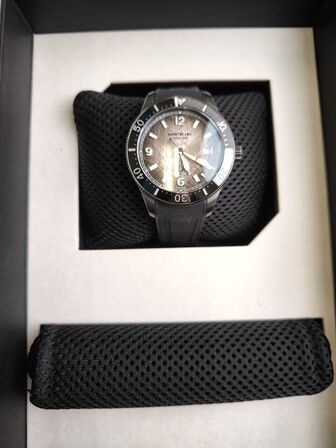 Ur MONTBLANC Iced Sea Automatic Date 0 Oxygen - 41 mm