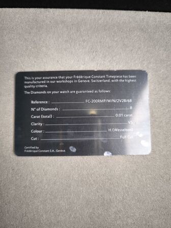 Ur FREDERIQUE CONSTANT Classics Art Deco - 25 mm