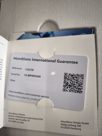 Ur MONTBLANC 1858 Automatic Date 0 Oxygen - 41 mm