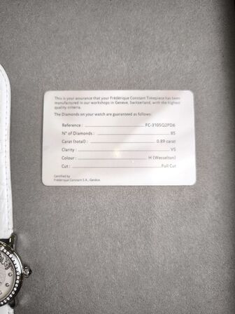 Ur FREDERIQUE CONSTANT Heart Beat Limited Edition - 34 mm