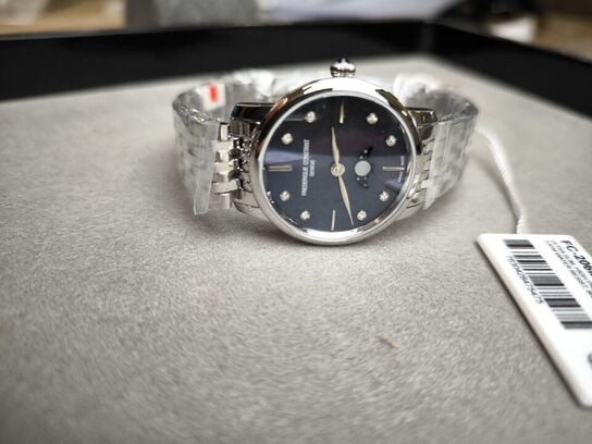 Ur FREDERIQUE CONSTANT Classics Slimline m. månefase - 30 mm