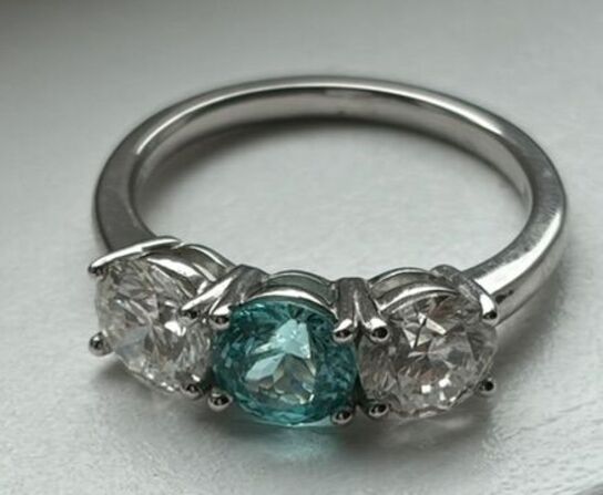 Alliancering i 14 kt hvidguld