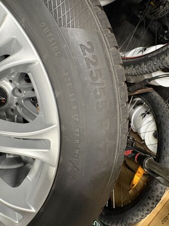 4 stk. vinterhjul til BMW