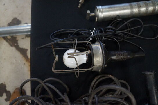 Diverse el-værktøj, fedtsprøjter m.v.