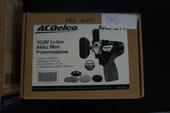 2 stk. El-værktøj ACDELCO