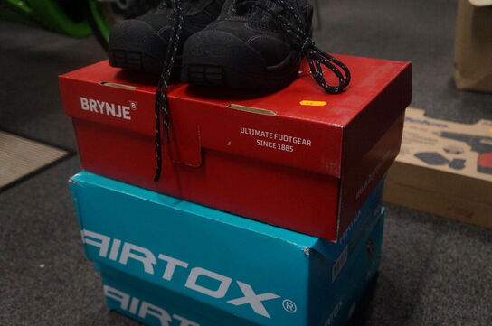 4 par. Sikkerhedssko  alle er str 40    ubrugt