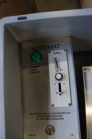 3 stk. Møntautomater