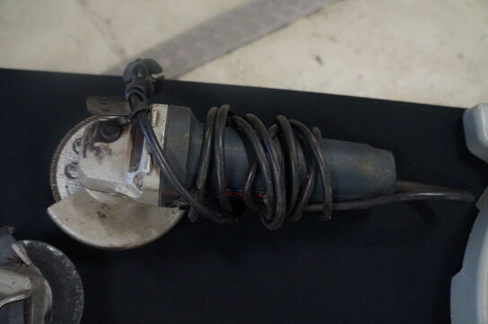 Diverse el-værktøj, fedtsprøjter m.v.