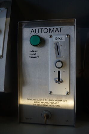 3 stk. Møntautomater