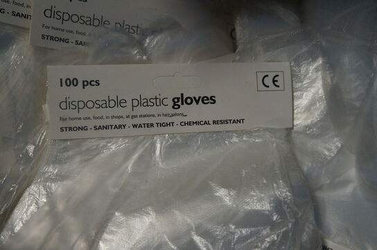Kasse med engangshandsker