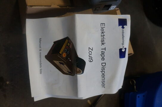 2 stk. Elektriske tapedispensere