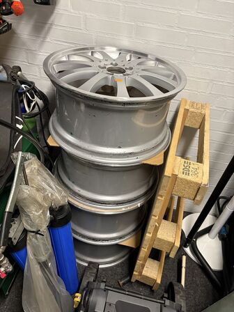 4 stk. Mercedes fælge