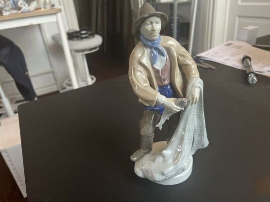 Fisker med fangst Graefenthal