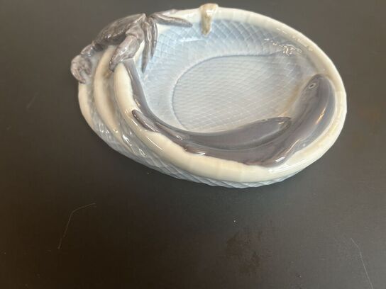 Skål med motiv af havdyr Bing & Grøndahl