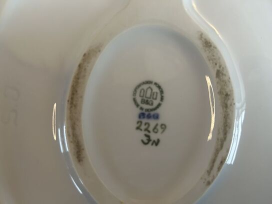 Skål med motiv af havdyr Bing & Grøndahl