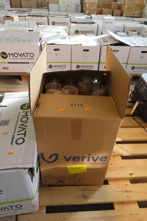 16 rør med engangskoppe