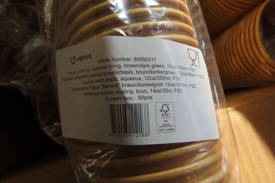 16 rør med engangskoppe