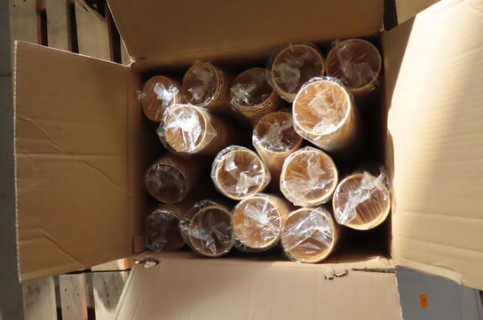 16 rør med engangskoppe