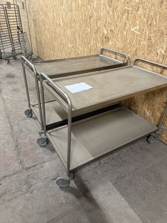 2 stk. rulleborde (MOMSFRI)