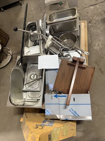 Blandet pizzaria- og café udstyr  (MOMSFRI)