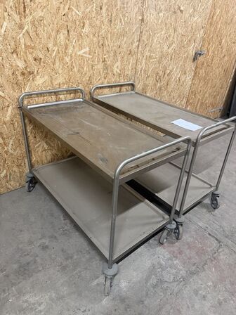 2 stk. rulleborde (MOMSFRI)