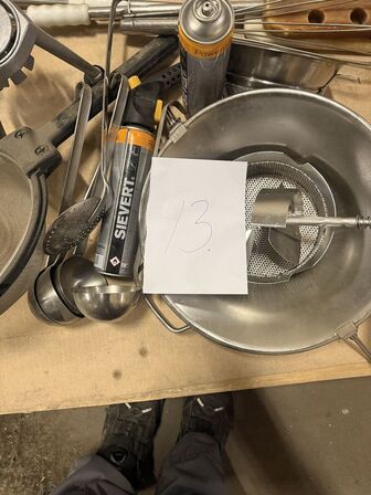 Blandet køkkeninventar  (MOMSFRI)