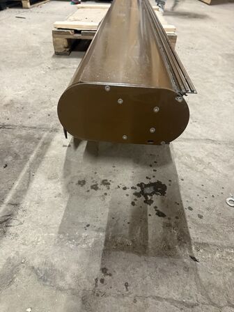 Motordrevet kasette markise l. 385 d. 300. Producent Viking.  (MOMSFRI)