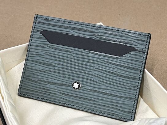Kortholder MONTBLANC Card Hlder 5cc Pewter MB198197
