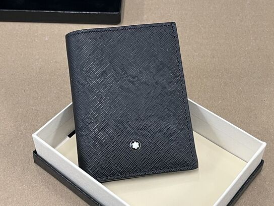 Pung MONTBLANC Sartorial Mini wallet 4cc Black MB130321