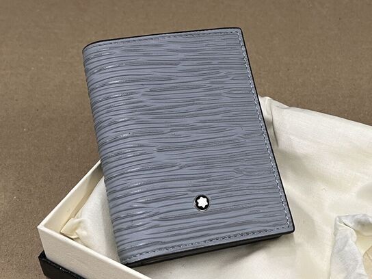 Kortholder MONTBLANC Card Holder 4cc Steel MB198195