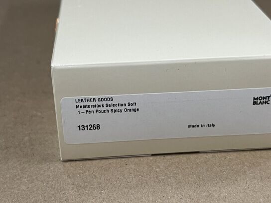 3 stk. 1-pen pouch  MONTBLANC Lmeisterstuck Selection Soft MB131268