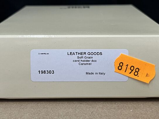 Kortholder MONTBLANC Soft Grain 4cc Caramel MB198303