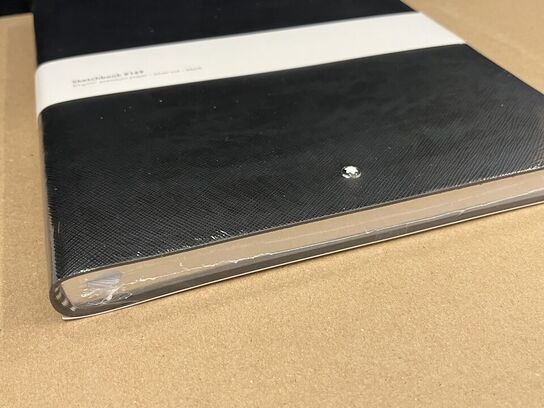 5 stk. notesbøger MONTBLANC Fine Stationery STA Sketch Book #149Black Blank MB116928