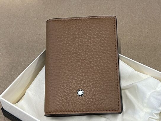 Kortholder MONTBLANC Soft Grain 4cc Caramel MB198303