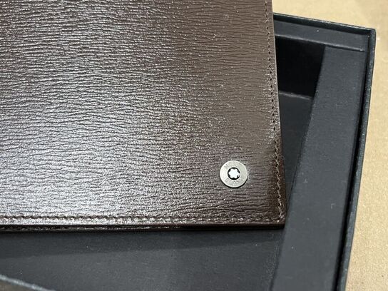 Pung MONTBLANC Westside Wallet 8cc Brown MB9551
