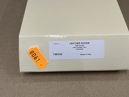 Kortholder MONTBLANC Soft Grain Card Holder 4cc Caramel MB198303