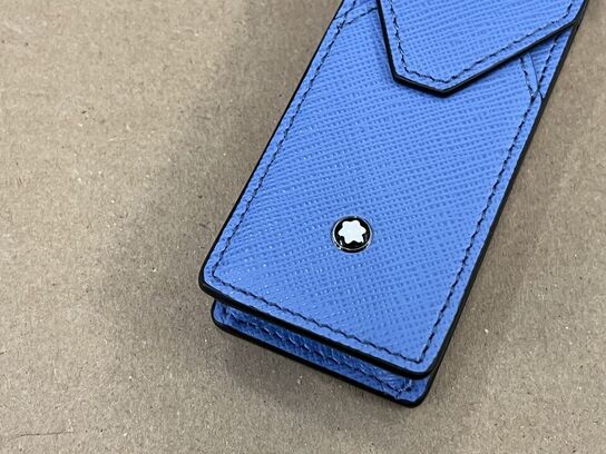 2 stk. 2-pen pouch MONTBLANC Sartorial Dusty Blue MB198255