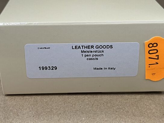 2 stk. 1-pen pouch  MONTBLANC Meisterstuck Cassis MB199329