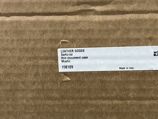 Dokumenttaske MONTBLANC Sartorial Thin Document Case Mastic MB198109