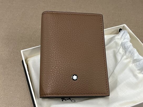 Kortholder MONTBLANC Soft Grain Card holder 4cc Caramel MB198303