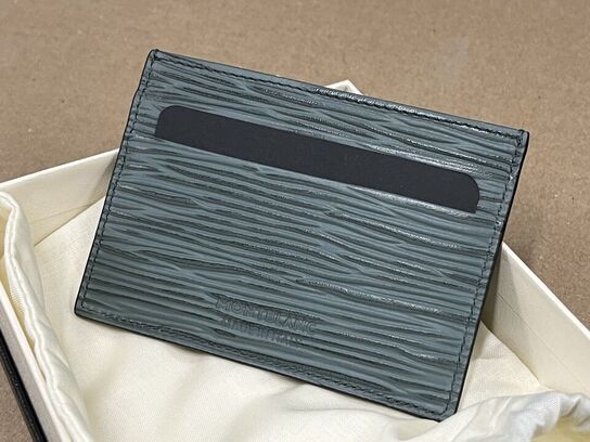 Kortholder MONTBLANC Card Hlder 5cc Pewter MB198197