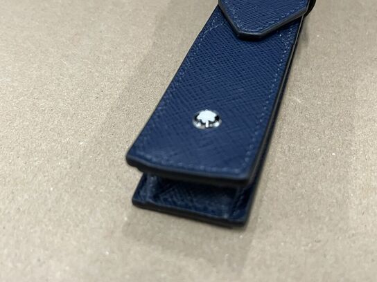 2 stk. 1-pen pouch  MONTBLANC Sartorial Ink Blue MB131740