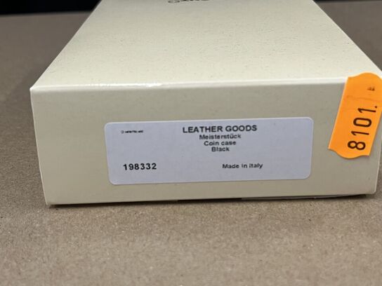 Mønttaske MONTBLANC Meisterstuck Coin Case Black MB198332