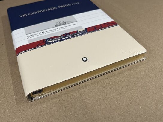 4 stk. notesbøger MONTBLANC Notebook #146 Olympic Heritage Paris MB132989